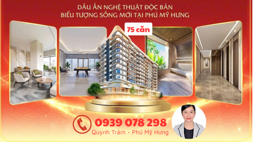 Dự án Sculptura Phú Mỹ Hưng - Lô H14-3 Hà Huy Tập